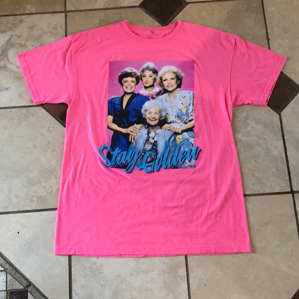 Golden girls neon T-shirt stay Golden